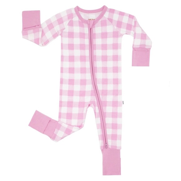 Little Sleepies Other - Pristine Little Sleepies Limited Edition Gingham Zippy 6-12 months